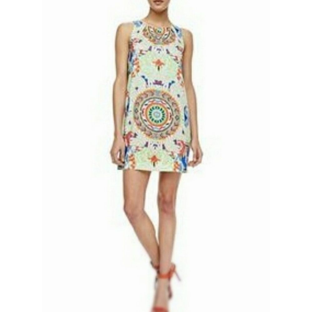 Mara Hoffman Aztec Llama Print Dress Size XS